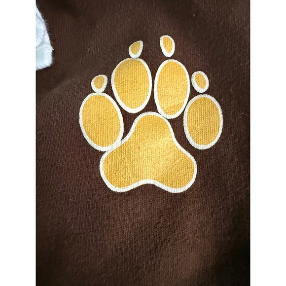 Vintage JK Baby Brown Paw Print Boys Sweatpants Size 12 Months - Picture 4 of 4